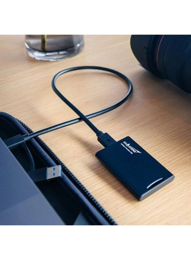 Exascend 2TB Element USB 3.2 Gen 2x2 Portable SSD (Black) - Image 2
